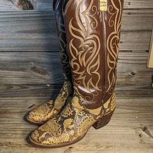 Dan Post  diamondback, boots,s5, leather upper, original diamondback, Handcrafte